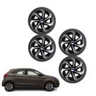 Kit 4x Calotas Spider Aro 14 Ford Fiesta Ecosport Ka Focus