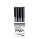 Kit 4x Caneta Nanquim Copic Multi Liner Set B