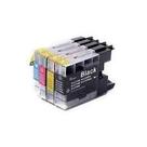 Kit 4x Cartuchos Compatíveis LC75 75 79 CYMBK 100% Novos p/ J6910DW J430W J435W