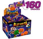 Kit 4x Chiclete Plutonita Cabeça De Abobora Ácido Docinho - Display Arcor
