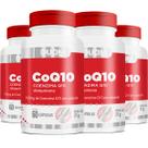 Kit 4x Coenzima Q10 100mg Duom 100% Suplemento Natural Vitaminas Original 60 Capsulas