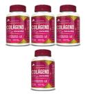Kit 4x Colágeno Ácido Hialurônico 120 cápsulas Flora Nativa do Brasil