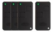 Kit 4x Controle Remoto Rossi Ntx 433mhz P/ Motor Dz Nano Att