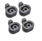Kit 4x Coxim Escapamento Ford Ka Courier Fiesta Novo