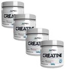Kit 4x Creatina Monohidratada 300g Pura Alpex Nutrition