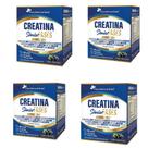 Kit 4x Creatina Sênior Fases + Associações Jabuticaba 4x20 sachês 200 gramas Flora Nativa Sabor:Jabuticaba