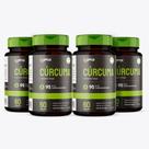 Kit 4x - Cúrcuma - 60 cápsulas