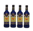Kit 4x Licor Fórmula Curaçau Blue 720 ml