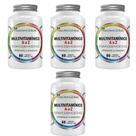Kit 4x Multivitamínico A a Z 500mg 4x60 cps Flora Nativa
