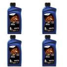 Kit 4x óleo para Moto 10w-40 Semi-sintético Elf Moto 4 Road