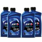 Kit 4x Óleo Semissintético Elf Evolution 700 10w40 STI SN