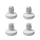 Kit 4x Pés Nivelador Brastemp Consul Original W10658798 Kit 4x Pés Nivelador Brastemp Consul Original W10658798