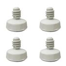 Kit 4x Pés Nivelador Lavadora Brastemp Consul 326046966