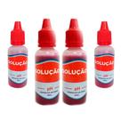 Kit 4x Reagente Medição Teste PH - Vermelho de Fenol Kit 4x Reagente Medição Teste PH - Vermelho de Fenol