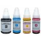 Kit 4x Refil Tinta CYMBK Compatível GI-190 Pixma Maxx G1100 G2100 G3100 G3102