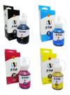 Kit 4x Refil Tinta Impressora Tseries T300 T710w T910w T4000dw