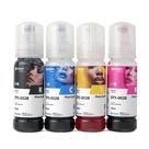 Kit 4x Refis Importados Compatível T544 Universal 280ml Cmyk