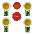 Kit 4x Reparo Driver Para Selenium Dt 150/d100 Forceone