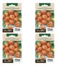 Kit 4x Sementes Pimenta Habanero Orange Picante Ardida Horta