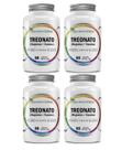 Kit 4x Suplemento Alimentar Magnésio Treonato 600mg 60 cápsulas Flora Nativa