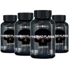 Kit 4x Thermo Flame Queimador De Gordura 60 Caps Black Skull