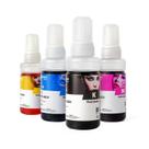 Kit 4x Tinta Compatível T664 L495 Cmyk