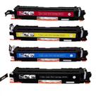 Kit 4x Toner Compatível CE310A CF350A Premium Novos CP1028NW CP1027NW CP1026NW