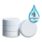Kit 4x Unidades de Pastilhas De Cloro 200g Para Piscina multi açãoLimpeza Completa Kit 4x Unidades de Pastilhas De Cloro 200g Para Piscina multi açãoLimpeza Completa