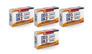 Kit 4x Vitamina D3 K2 2000ui 30 cápsulas Flora Nativa do Brasil