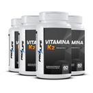 Kit 4x Vitamina K2 Menaquinona 7 60 cápsulas PRO LIFE