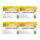 Kit 4x Vitaminas Lavitan Cabelos e Unhas 60 cps - CIMED Kit 4x Vitaminas Lavitan Cabelos e Unhas 60 cps - CIMED