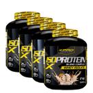 Kit 4x Whey Protein Isolado Iso Blend Complex 2Kg XPro Nutrition