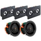 Kit 5.0 Monitor Audio Trimless Caixas Acústicas de Embutir 3x CP-WT240LCR + 2x C265-IDC Kit 5.0 Monitor Audio Trimless Caixas Acústicas de Embutir 3x CP-WT240LCR + 2x C265-IDC