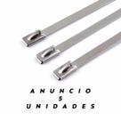Kit 5 Abraçadeira Zip Tie Lacre Inox Termotape 7,9x521mm