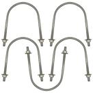 Kit 5 Abraçadeiras Tipo U 4 X 3/8 Vergalhão - Perfilaco