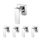 Kit 5 Acabamento Base 1/2'' A 1'' Lift Chrome Docol -