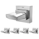 Kit 5 Acabamento P/ Base 1/2, 3/4 E 1 Next Chrome Docol - Kit 5 Acabamento P/ Base 1/2, 3/4 E 1 Next Chrome Docol -