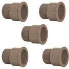 Kit 5 adaptador curto soldavel 32mmx1" amanco