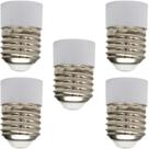 Kit 5 adaptador de receptaculo bocal soquete de e27 para e14