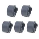 Kit 5 Adaptador Para Condulete Pvc Cinza 1" Masster Kit 5 Adaptador Para Condulete Pvc Cinza 1" Masster