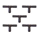 Kit 5 Adaptador T 1/2 Para Mangueira 1/2 Polegadas Conexão Tê