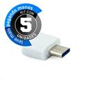 Kit 5 Adaptador Usb-C Usb 3.0 com Função OTG, Branco Kit 5 Adaptador Usb-C Usb 3.0 com Função OTG, Branco