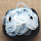 Kit 5 Adaptadores Para Chupeta Sem Alça Serve Para Mam Nuk Cor Transparente