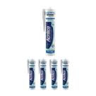 Kit 5 Adesivo Acrilico Trinca Rachadura 425g Brco Tekbond