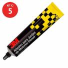 Kit 5 Adesivo Cola Para Junta de Motores Diesel 73gr 3M