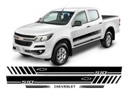 Kit 5 Adesivo Faixa Lateral Chevrolet Nova S10 Sport Caçamba Kit 5 Adesivo Faixa Lateral Chevrolet Nova S10 Sport Caçamba
