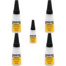 Kit 5 adesivo instantaneo 7,5g vonder