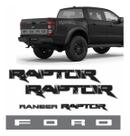 Kit 5 Adesivos Emblema Raptor Compatível Ranger 18