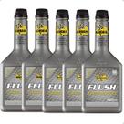 Kit 5 Aditivo Limpeza Motor Carter Bardahl Flush 500ml Cinza