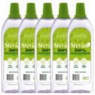 kit 5 Adoçante Dietético Estevia Stevia 100ml 100 Natural Não Amarga kit 5 Adoçante Dietético Estevia Stevia 100ml 100 Natural Não Amarga